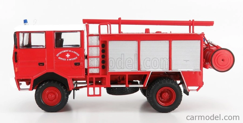 Edicola Berliet Gbd Tunker Truck Francúzsko 1979 1:43 červená biela