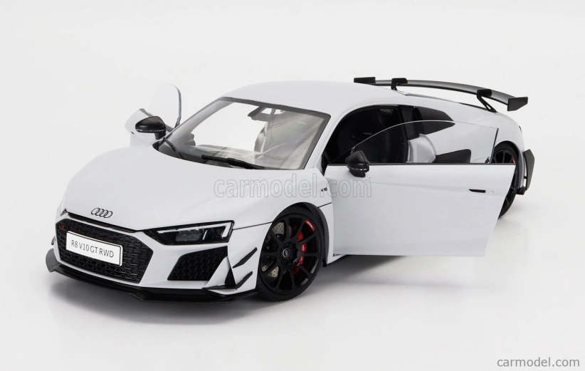 Nzg Audi R8 Coupe Gt 2019 1:18 White Met