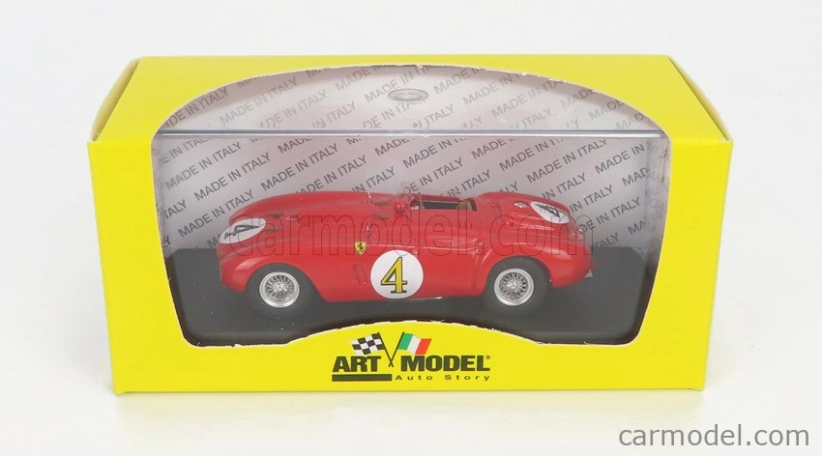 Umelecký model Ferrari 375 Plus 5.0l V12 Spider Team Scuderia Ferrari N 4 Winner 24h Le Mans 1954 Maurice Trintignant - Jose Froilan Gonzales 1:43 Red