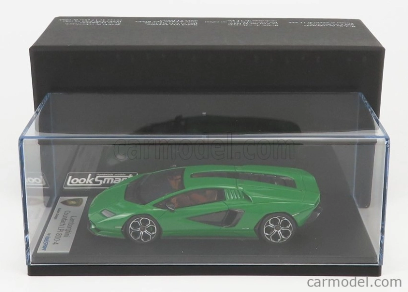 Looksmart Lamborghini Countach Lpi 800-4 2021 1:43 Verde Medio - zelená