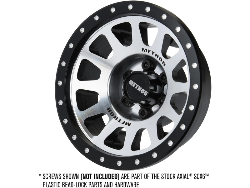 Kotúč Pro-Line 2,9" 1:6 Metóda 305 +2 Offset silver (2): SCX6