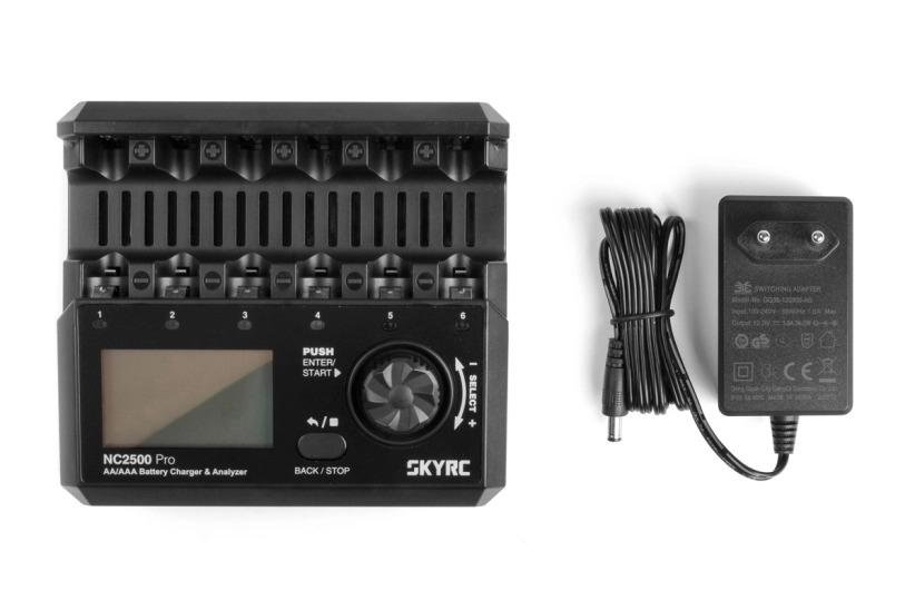 SKY RC NC2500 Pro nabíjačka 6x AA/AAA NiMH/NiCd