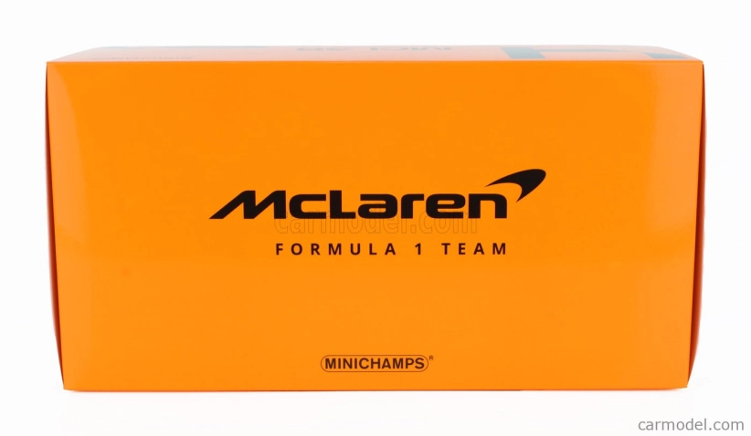 Minichamps Mclaren F1 Mcl60 Team Mclaren N 4 2nd Singapore Gp 2023 Lando Norris 1:18 Orange Blue Black