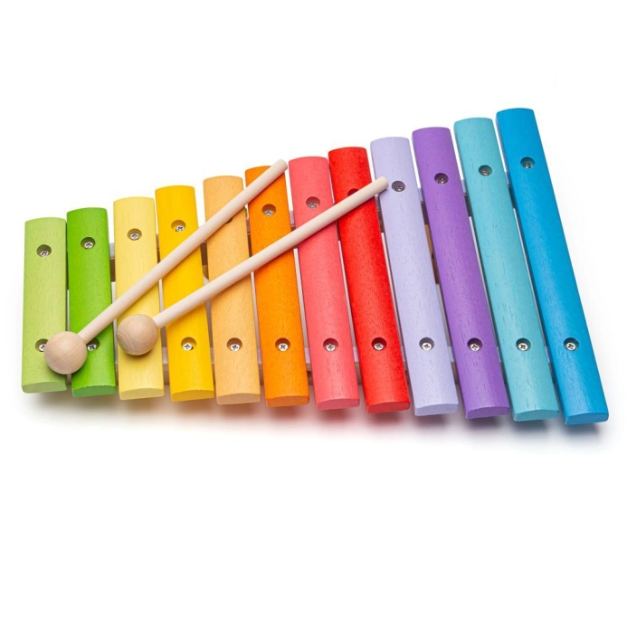 Bigjigs Toys Dřevěný xylofon - poškozený obal