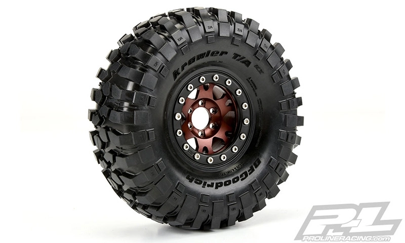 BFGoodrich Krawler T/A KX (Red Label) 1.9" Rock gumy včetně vložky (2 ks.)