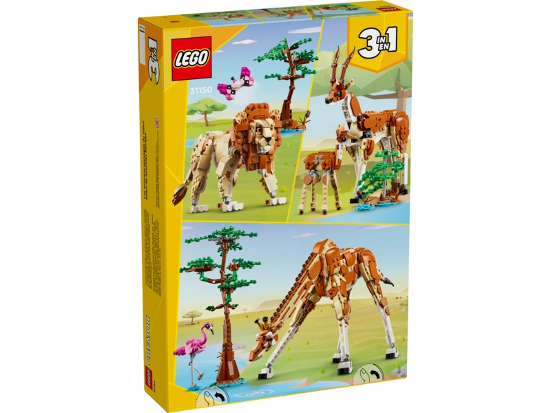LEGO Creator - Divoké zvieratá na safari