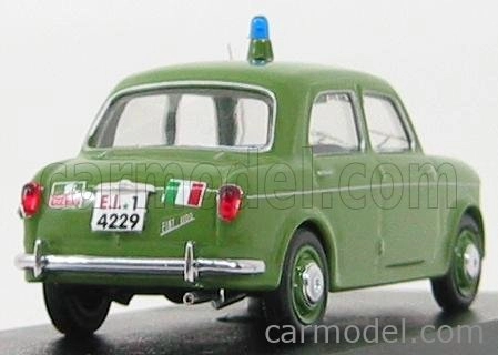 Rio-models Fiat 1100/103 T.v. Carabinieri - Polícia 1955 1:43 Zelená