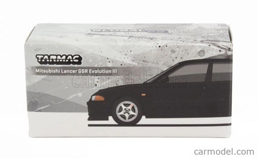 Tarmac Mitsubishi Lancer Evo Iii Gsr 1997 1:64 Black