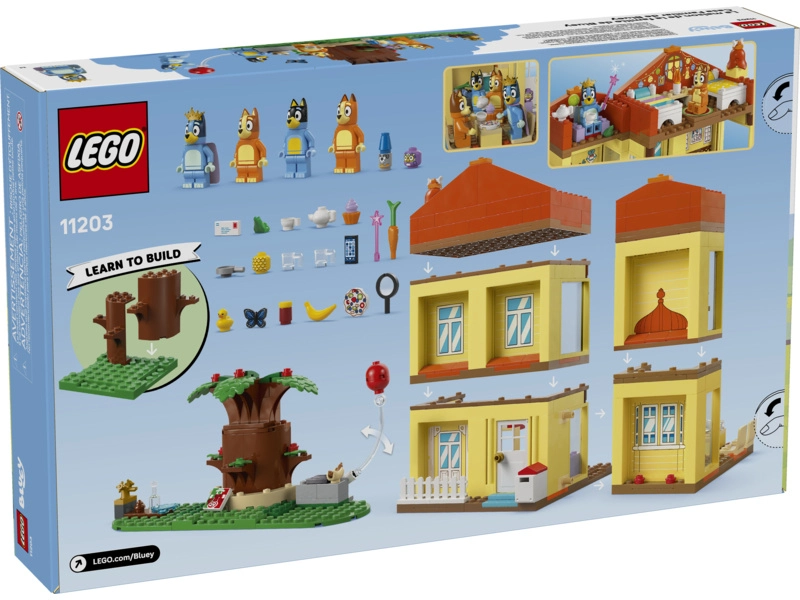 LEGO Bluey - Bluey a jej rodinný dom