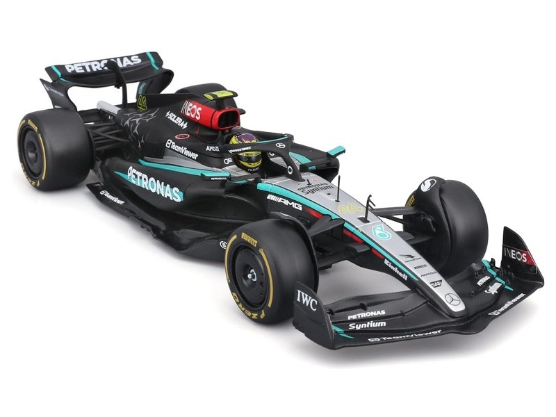 Bburago Mercedes-AMG Petronas W15 (2024) 1:24 #44 Hamilton (hardcase)