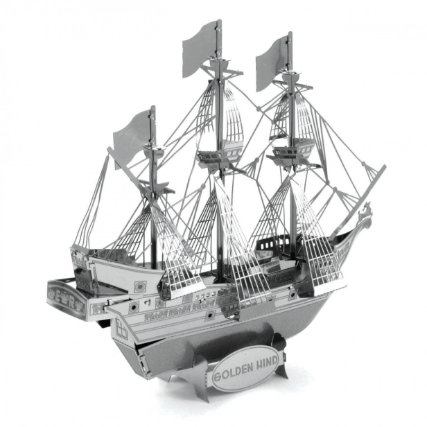 Ocelová stavebnice Golden Hind