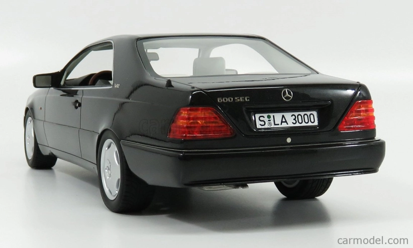 Kultové modely Mercedes benz S-class 600sec Coupe (c140) 1992 1:18 Black