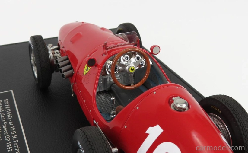 Gp-replicas Ferrari F1 500 F2 Scuderia Ferrari N 10 1:18, červená
