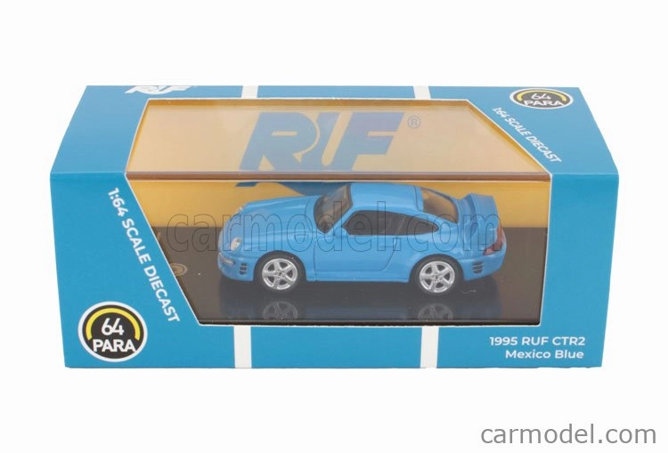 Paragon-models Porsche 911 993 Ruf Ctr 2 Coupe Lhd 1995 1:64 Blue