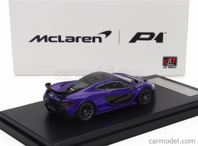 LCD model Mclaren P1 2013 1:64 Purple