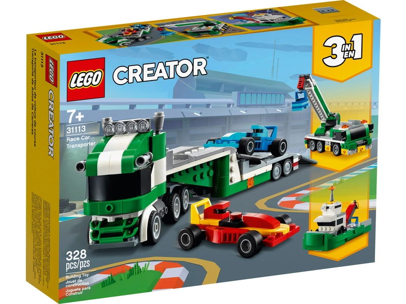LEGO Creator - Kamion pro přepravu závodních aut