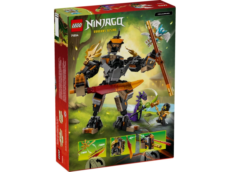 LEGO Ninjago - Coleov expedičný robot a dračí Zane