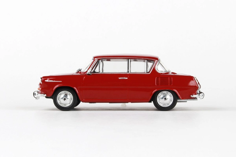 Abrex Škoda 1100MBX (1969) 1:43 – červená rubínová