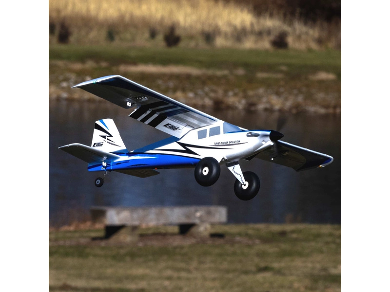 BAZAR - RC letadlo E-flite Turbo Timber Evolution 0.70m SAFE Select BNF Basic
