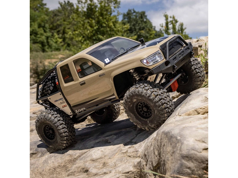 RC auto Axial SCX6 Trail Honcho 1:6 4WD RTR, piesok