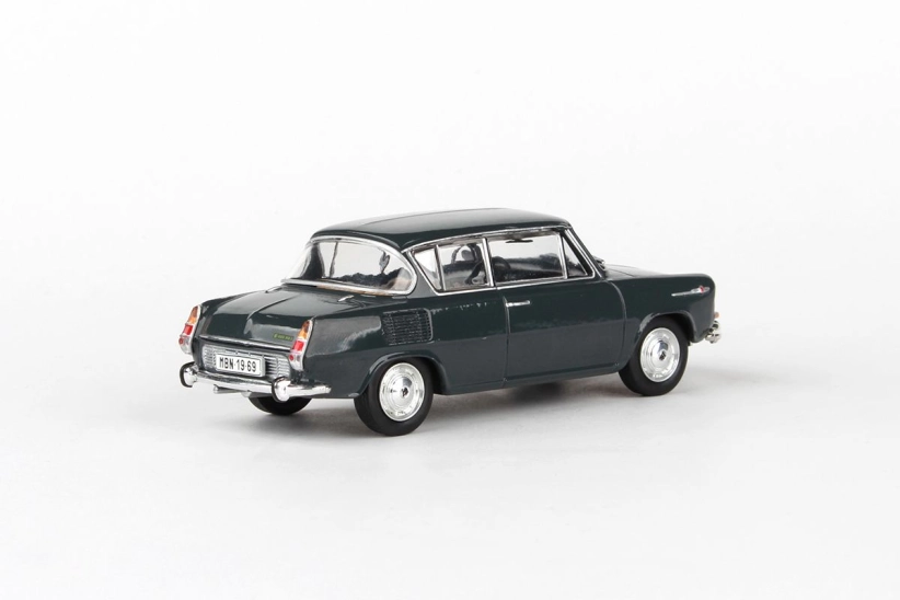 Abrex Škoda 1100MBX (1969) 1:43 – sivá tmavá