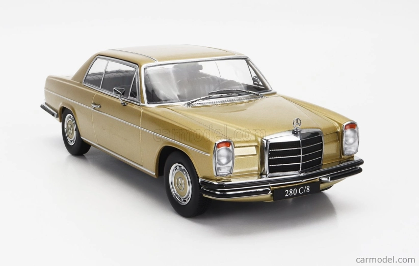 Mercedes benz 280c/8 (w114) Coupe 1969 1:18 Gold Met