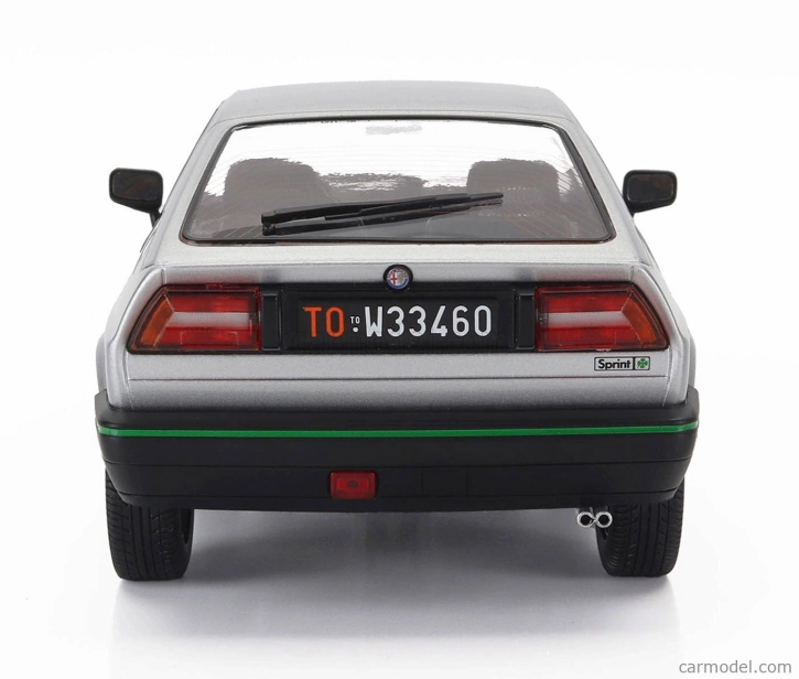 Mitica-diecast Alfa romeo Alfa Romeo Sprint 1.5 Quadrifoglio Verde 1983 1:18 Grigio Nisida Met Grey