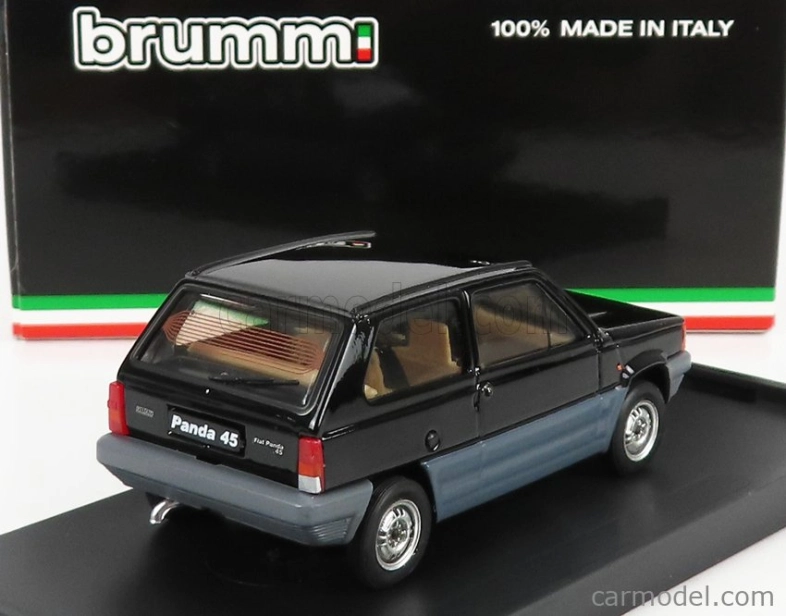 Brumm Fiat Panda 45 1980 1:43 Nero Luxor - Černá