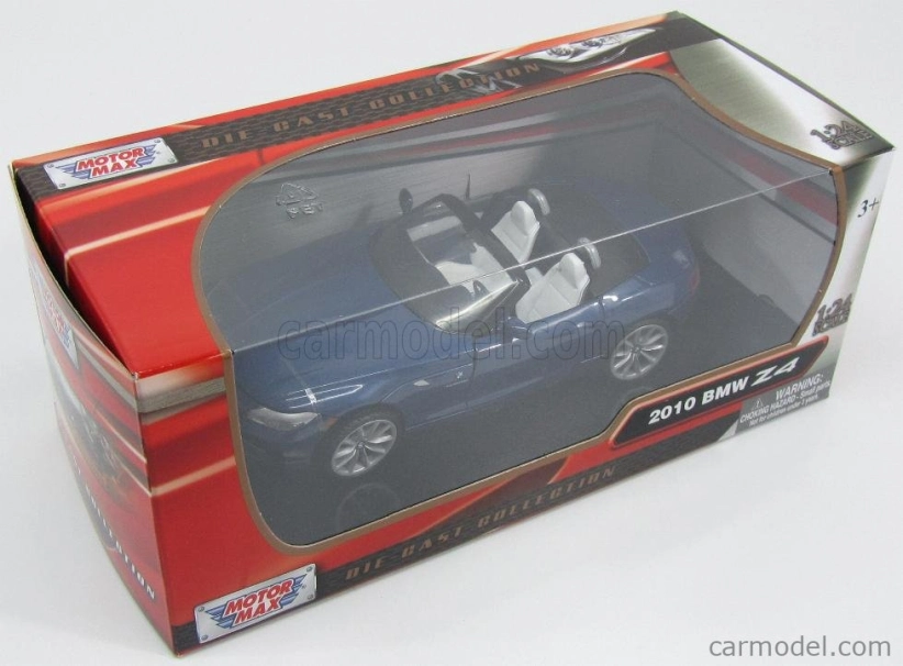 Motor-max BMW Z4 Spider 2010 1:24 Blue Met