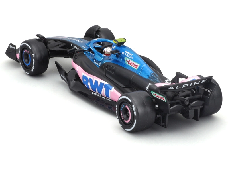 Bburago Renault F1 A523 Team Bwt Alpine F1 N 10 1:43, modrá