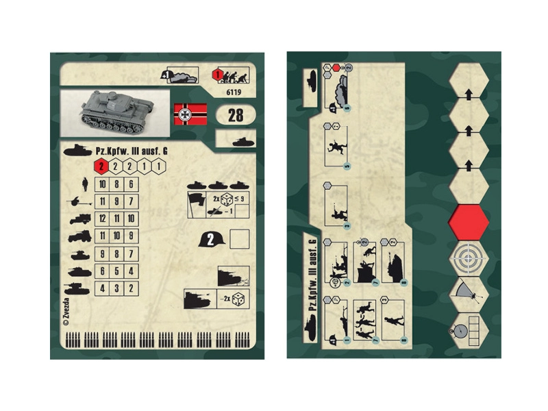 Zvezda Snap Kit – Panzer III (1:100)