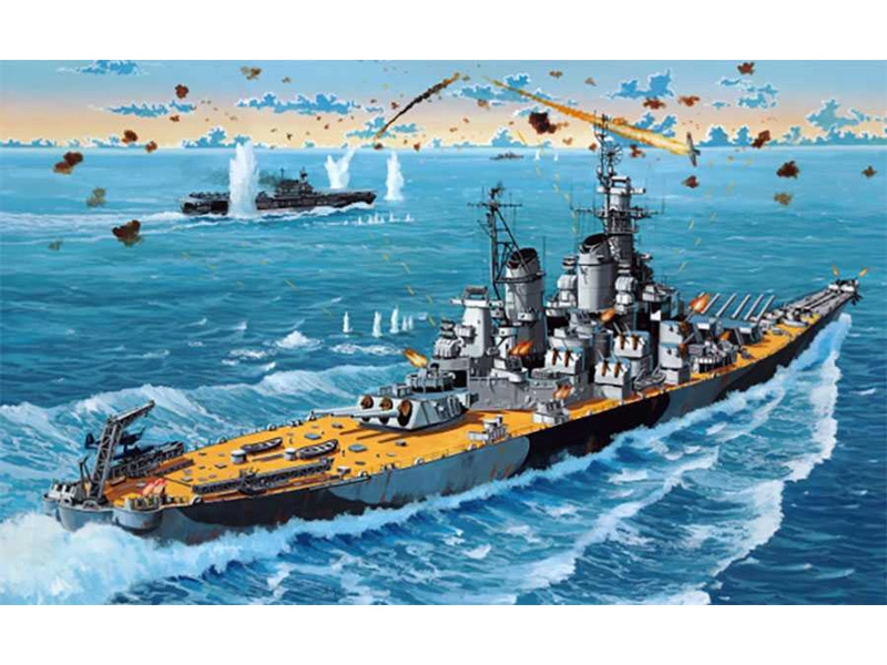 Revell USS New Jersey (1:1200)