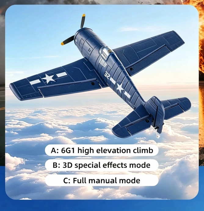 RC lietadlo F6F Hellcat