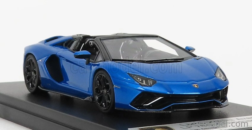 Looksmart Lamborghini Aventador Lp780-4 Ultimae Roadster 2021 1:43 Blu Tawaret - Blue Met