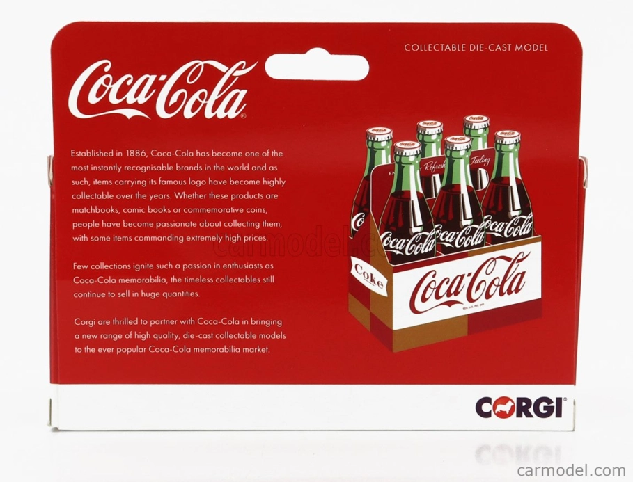 Corgi Volkswagen T1 Van Diet Coke Coca-cola 1965 1:43 Bílá Červená