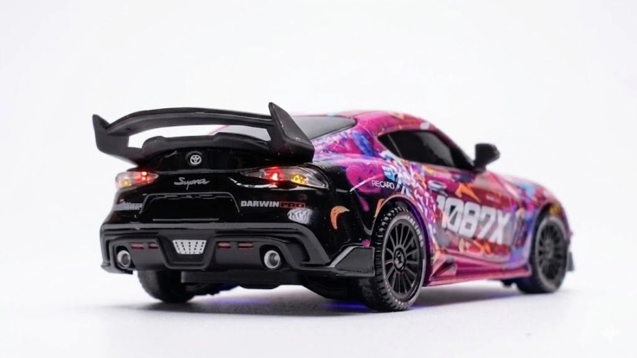 Toyota Supra Drift/Race 1:43 4WD RTR pink
