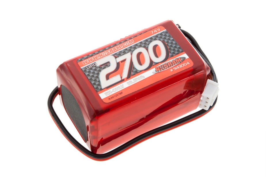 LiPo RX-Pack 2/3A pyramida 2700mAh - RX-7.4V