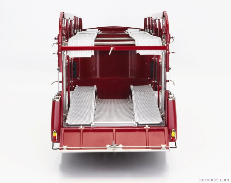 Cmc Fiat 642rn2 Truck Bartoletti F1 Ferrari Car Transporter 1957 1:18 Červená
