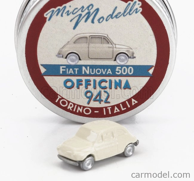 Officina-942 Fiat Nuova 500 1957 1:160 Béžová