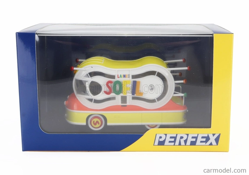 Perfex Renault Truck 2.5t Sofil Tdf 1952 1:43 Žlutá Červená