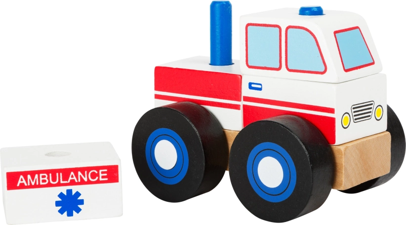 Small Foot Dřevěná skládací ambulance