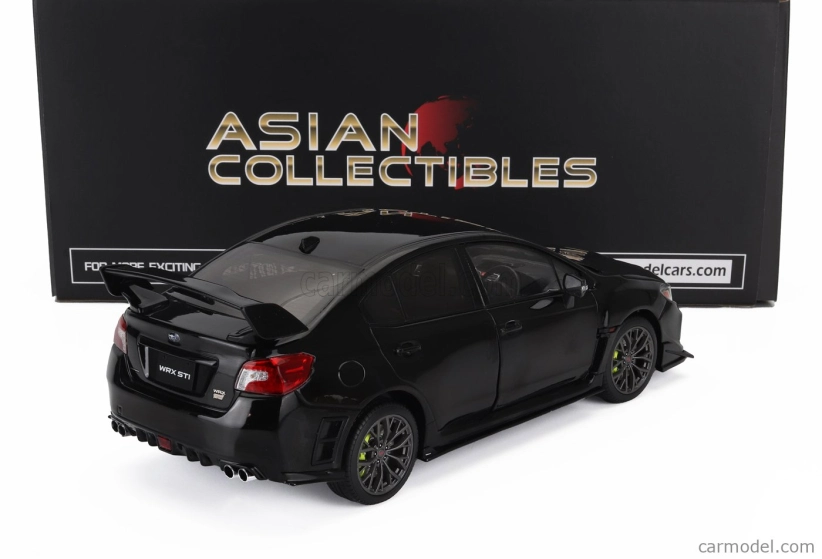 Sun-star Subaru Impreza Sti (s207) Custom Version 2018 1:18 Black