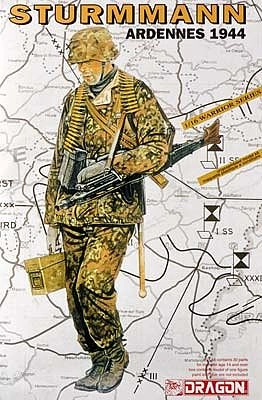 Model Kit figúrky 1604 - STURMMANN (ARDENES 1944) (1:16)