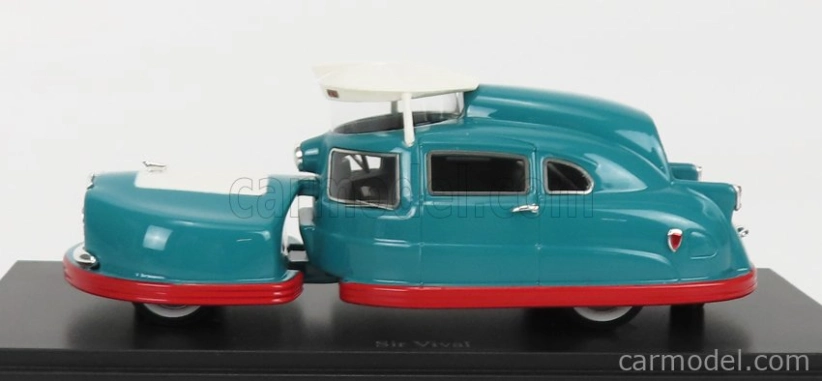 Autocult SIR Vival Usa 1958 1:43 Tyrkysová tmavočervená