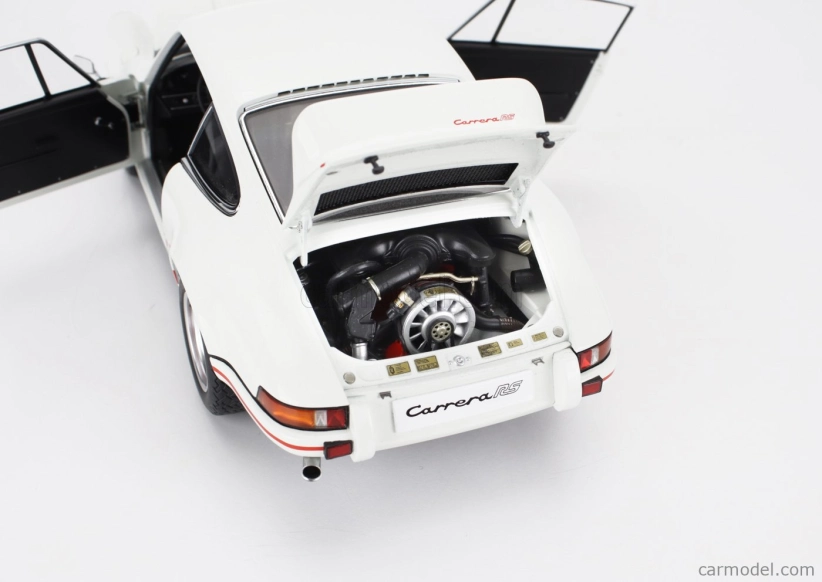 Autoart Porsche 911 Carrera Rs 2.7 Coupe 1973 1:18 Biela červená