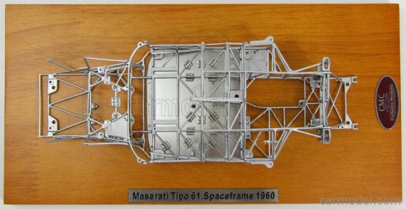 Cmc Maserati Telaio - Tipo 61 Birdcage Chassis 1960 1:18 Silver