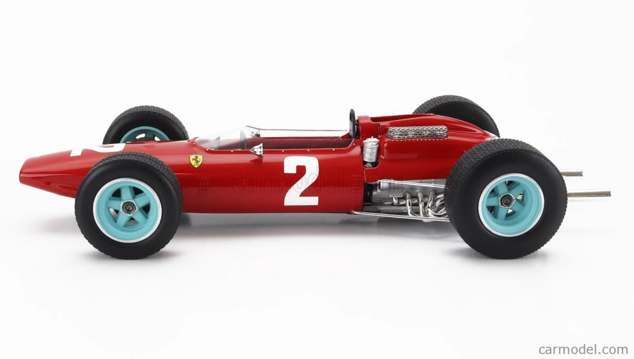 Werk83 Ferrari F1 158 Team Scuderia Ferrari N 2 World Champion Winner Monza Italy Gp 1964 John Surtees 1:18 Red