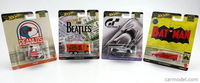 Mattel hot wheels Nissan Set Assortment 10 Pieces Tv Series 1:64 Různé