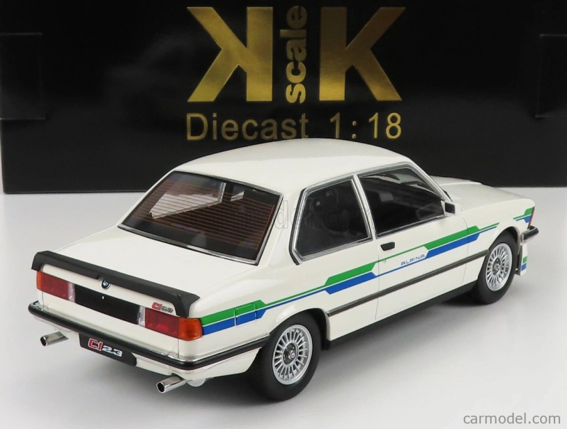 Kk-scale BMW radu 3 Alpina (e21) C1 2.3 1980 1:18 Biela