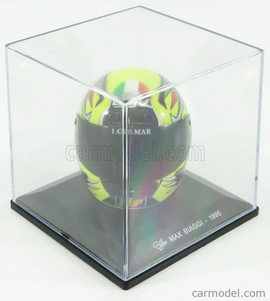 Edicola AGV Casco Helma Max Biaggi Majster sveta 250cc 1995 1:5 Rôzne